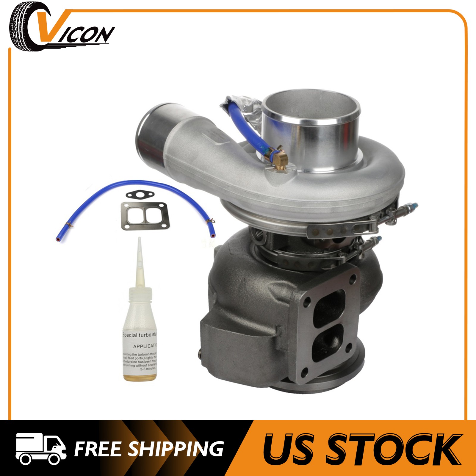 Turbocharger Turbo for 2000-2014 Caterpillar Diesel Truck C7 C9 CAT 3126 3126B