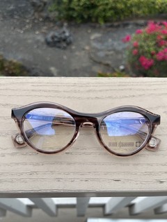 Blake Kuwahara caron Frame In mauve horn 49x21 Unisex New