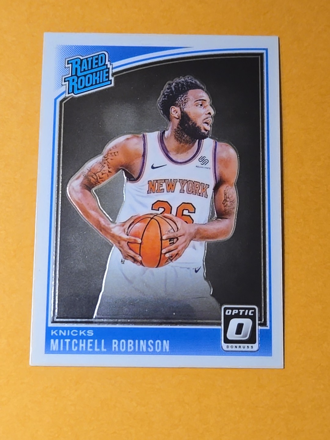 Mitchell Robinson (RC) 2018-19 Panini Donruss Optic Rated Rookie #163 NY Knicks