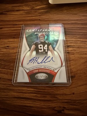 2018 Panini - Bengals  Sam Hubbard #CPS-SH /99 (AU, RC)