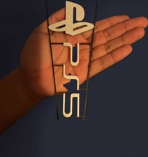 PS5 Logo 3D Printed PlayStation 5 PS5 SLIM Console System Decorative Cover