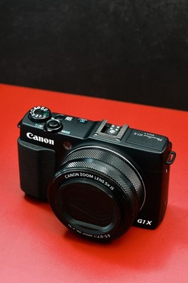 [Good Condition] Canon PowerShot G1 X Mark II Black Compact Digital Camera