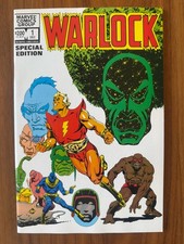 Warlock Special Edition #1 | 1982 | Starlin Wrap Cover | Origin | Thor | Marvel 