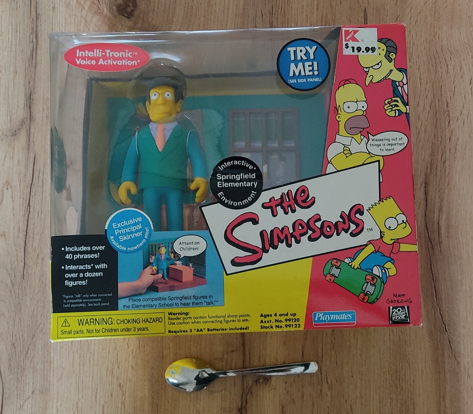 Figurine Les Simpsons Principal Skinner Édition Archivée Neuf