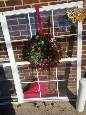 vintage half wreaths