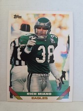  Rich Miano Eagles 1993 Topps  #366