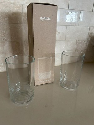 NESPRESSO Barista Recipe Glass Large NIB - Limited Edition Set Of 2