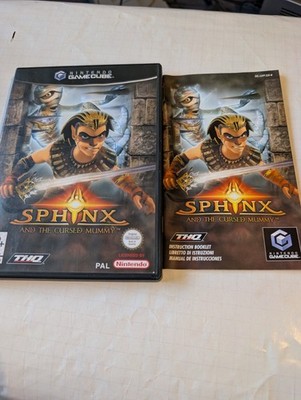 Sphinx and the Cursed Mummy - Nintendo Gamecube - PAL - Boxed and Complete.
