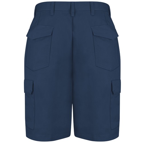 Red Kap Men's Cargo Shorts 44 X 12 Blue Work Uniform Industrial Clothing NEW - Picture 2 of 3