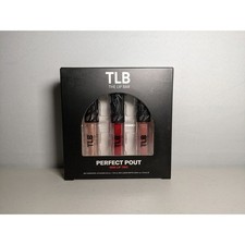 The Lip Bar Perfect Pout Mini Lip Trio 3 Piece Set NIB Vegan Cruelty Free