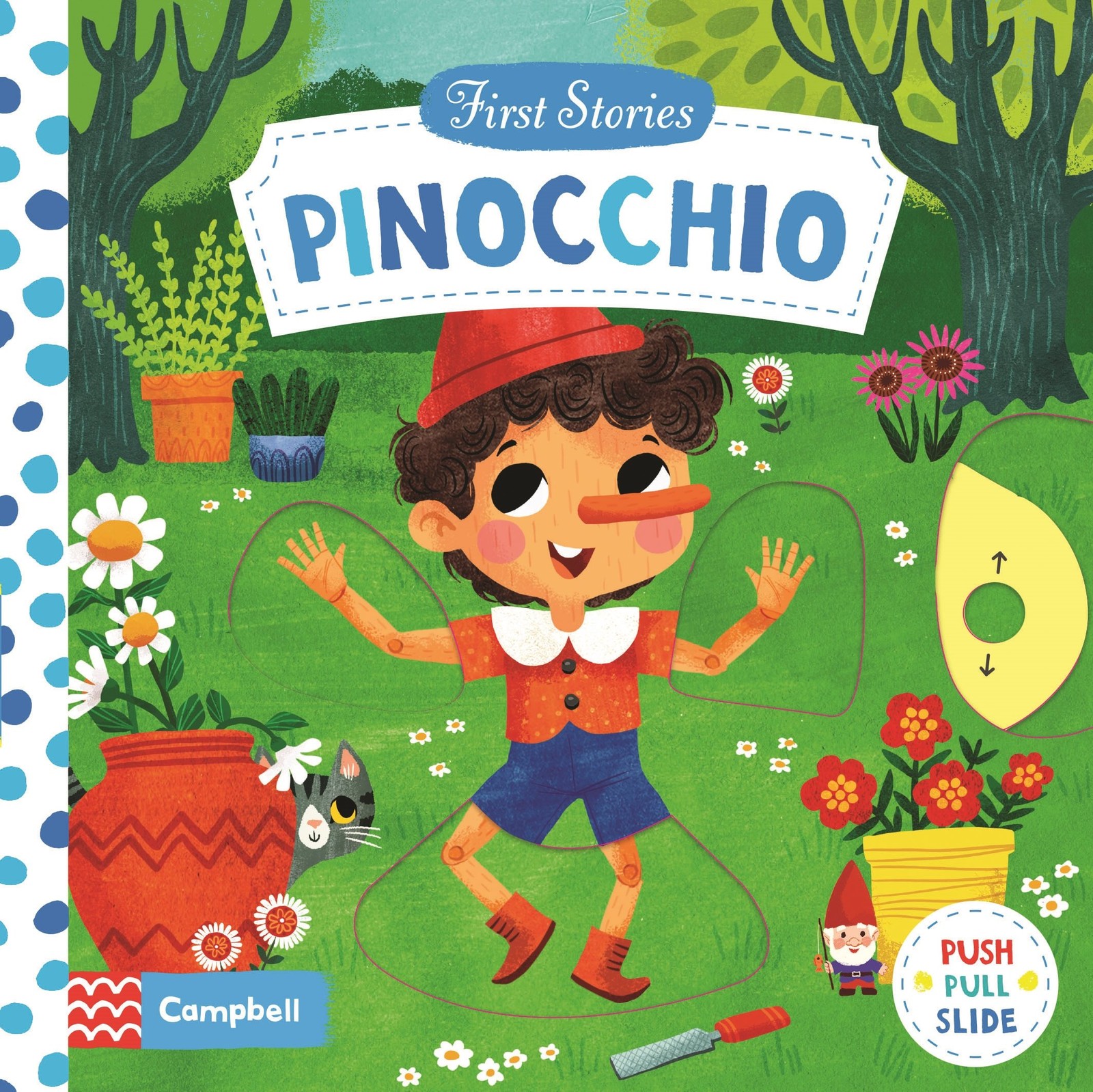 Pinocchio: A Push, Pull, Slide Book (Campbell First Stories) - Image 5