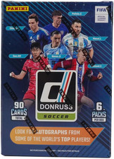 2024/25  Donruss Soccer 6-Pack Hobby Blaster Trading Card Box (Hobby Blaster Exc