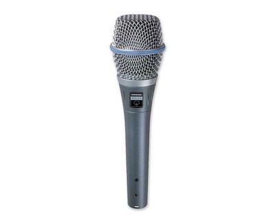 Shure Beta 87A Supercardioid Electret Condenser Vocal Microphone Mic