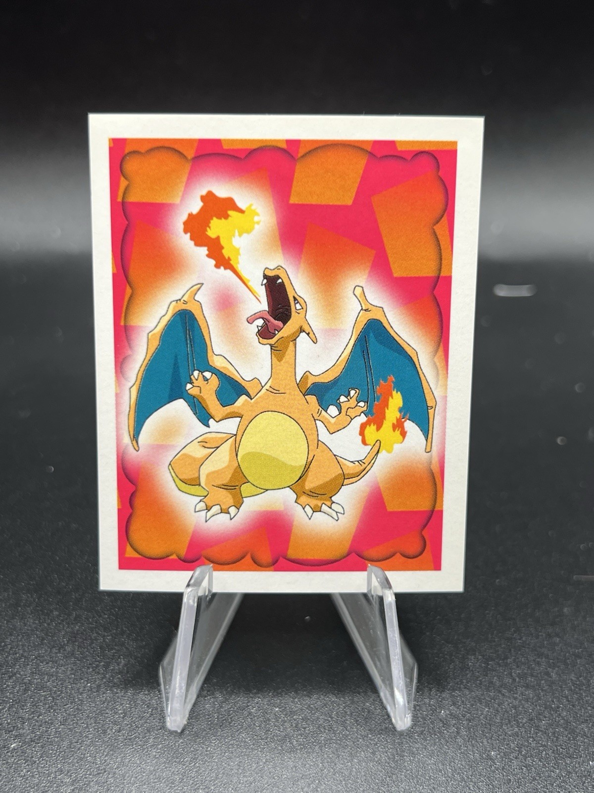 Charizard Merlin Pokemon Album Stickers #6 1999 Nm BD3