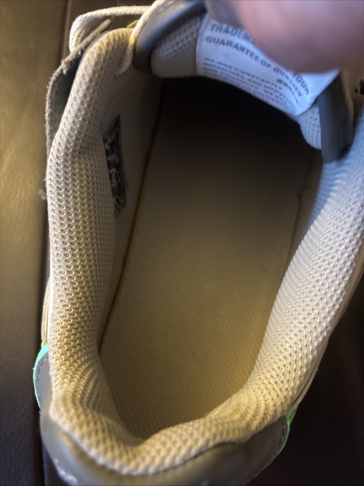 Bape  Bathing Ape Sk8sta Grey Green Low Top Sneakers Men's Size 10 thumbnail 9