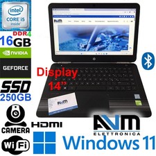Notebook HP Pavilion 14-al101nl Windows 11 Core i5-7200 RAM 16GB DDR4 SSD 256GB