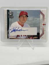 2002 Upper Deck Prospect Premieres Joe Saunders #87 AU Anaheim Angels Auto