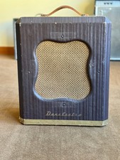 Raro amplificatore valvolare vintage 1949 Danelectro Envoy • AC/DC • cabina marrone 