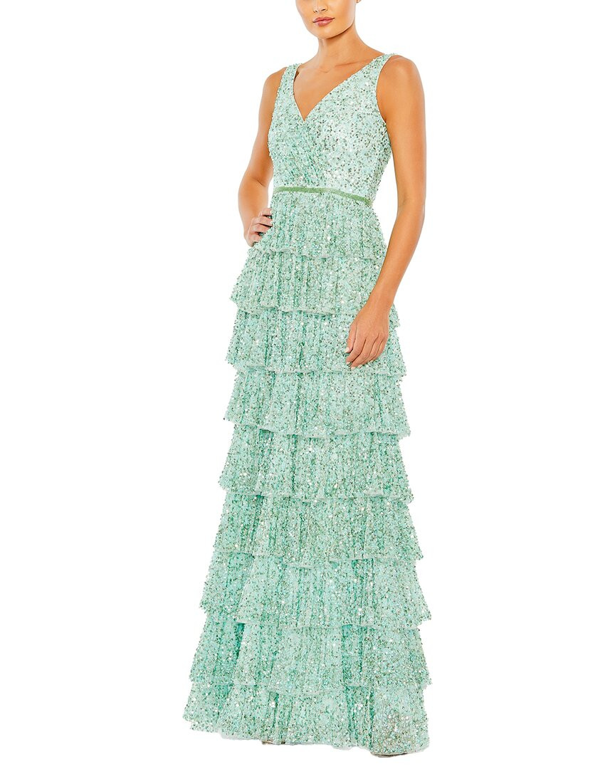 Женское платье с оборками Mac Duggal