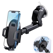 Universal Car Phone Holder Mount,[Off-Road Protection&Military-Grade Suction] 