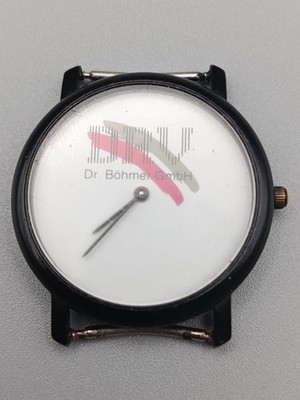 Schlichte  Herren Uhr  Werbeuhr im minimalistischen Stil