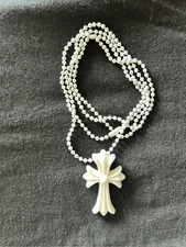 Silicone Mystical Cross Necklace - Durable & Waterproof Pendant.