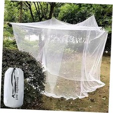 Outdoor Camping Mosquito Net, Large Size Mesh Insect One-opening 118"x118"x77"