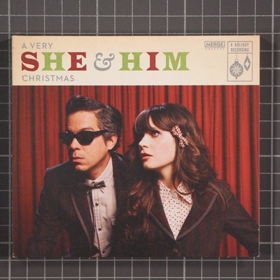 A Very She & Him Christmas by She & Him (CD, 2011) Promo