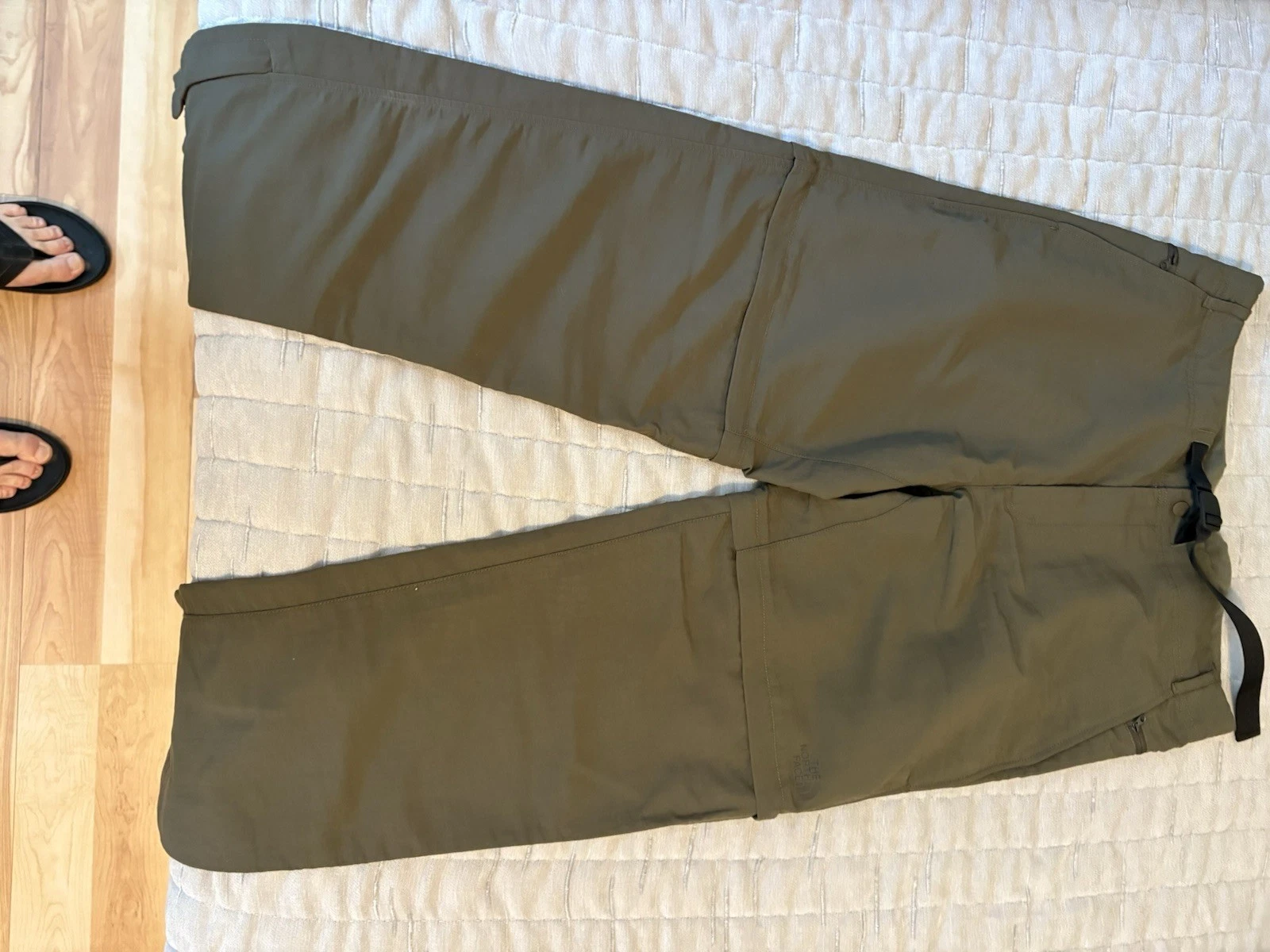 North Face 36x34 Convertible Pants Green