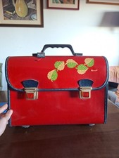 CARTELLA SCUOLA MUNARI VINTAGE ROSSA