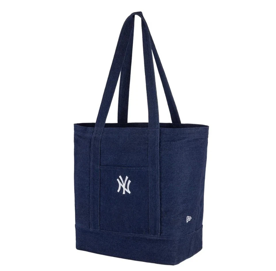 Bolso de mano new era NY Yankees azul denim Foto 2 de 2