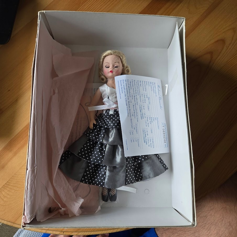 Madame Alexander 10&Prime; Older Stepsister Doll &ndash; ABT Roaring 20s &ndash; NRFB, Box Wear