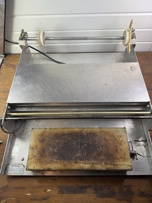 Used Hubert Commercial Film Wrapping Machine Model No. WHSS-1H/U