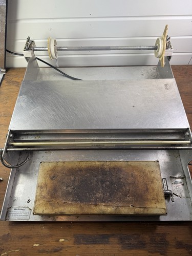 Used Hubert Commercial Film Wrapping Machine Model No. WHSS-1H/U