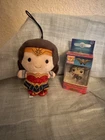 Wonder Woman 2 LOT: Pocket POP! DC Comics Keychain NIB & hallmark itty bitty
