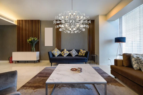 Elegant Lighting Vera 36" Crystal Starburst Oval Pendant In Chrome - Picture 8 of 9