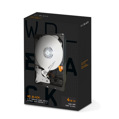 WD_BLACK 4TB 3.5'' Internal Gaming Hard Drive - WDBSLA0040HNC-NRWM - SEALED