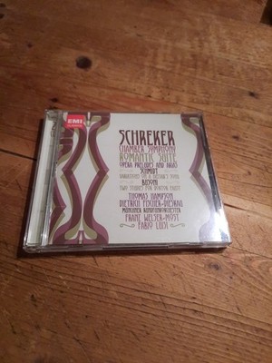 Cd Rarität- Schreker- Chamber Symphony - Hampson- 10518