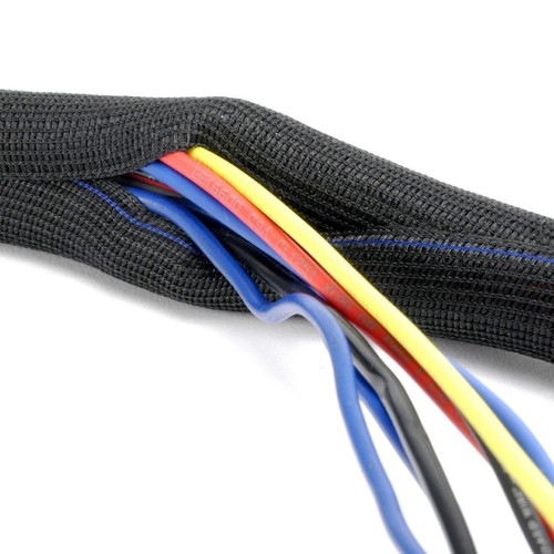 DEI Easy Loom Split Wire Wiring Sleeve - 25mm (1'') x 10 Foot - Zdjęcie 4 z 5