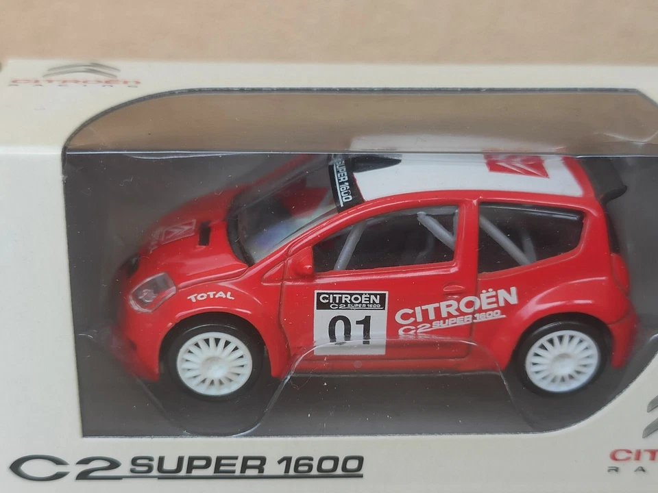 Lotto Peugeot 207 S2000,Citroen C2 S1600,Citroen DS3 R3 1/64 Norev Die Cast - Immagine 4 di 4
