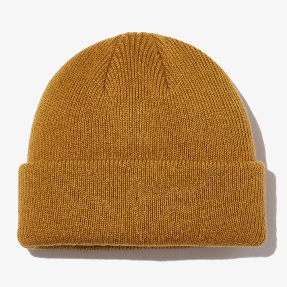 The North Face WHITE LABEL WL STANDARD BEANIE NE3BN51L Knit Cap UNISEX MUSTARD