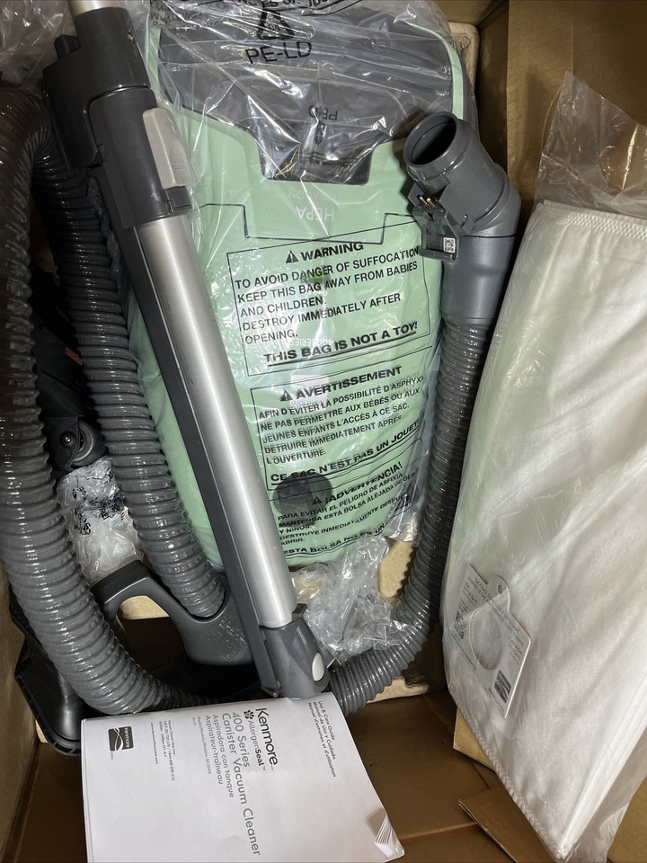 Kenmore pet Friendly Lightweight Bagged Canister Vacuum Cleaner with