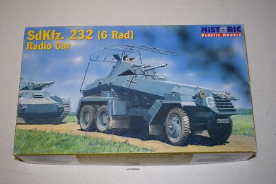 Historic Plastic Models 35005 Sd.Kfz.232 6-Rad Radio Car 1:35 Neu mit OVP
