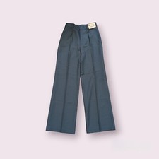 NWT Vintage 70's Levi's Bend Over Women Polyester Pants High Waist Slacks 24x32