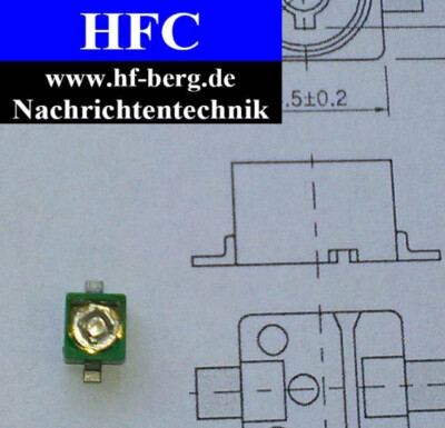 3 Stück Murata SMD HF-Trimmer 6,5 pF ... 30 pF / 100V grün Serie TZB4 (M1596)
