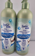 Suave Kids Shampoo and Conditioner 3 in 1 with Kids Body Wash  2pcs 