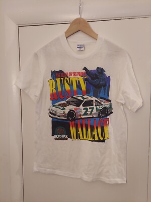 Vtg 1988 Rusty Wallace Nascar Racing Kodiak Bear Is On The Prowl #27 Spring Ford