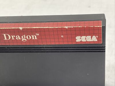 Double dragon sega master systèm - Jeux vidéo