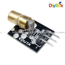 10PCS Laser Sensor Module 650nm 6mm Red Laser Dot Diode Copper Head for Arduino