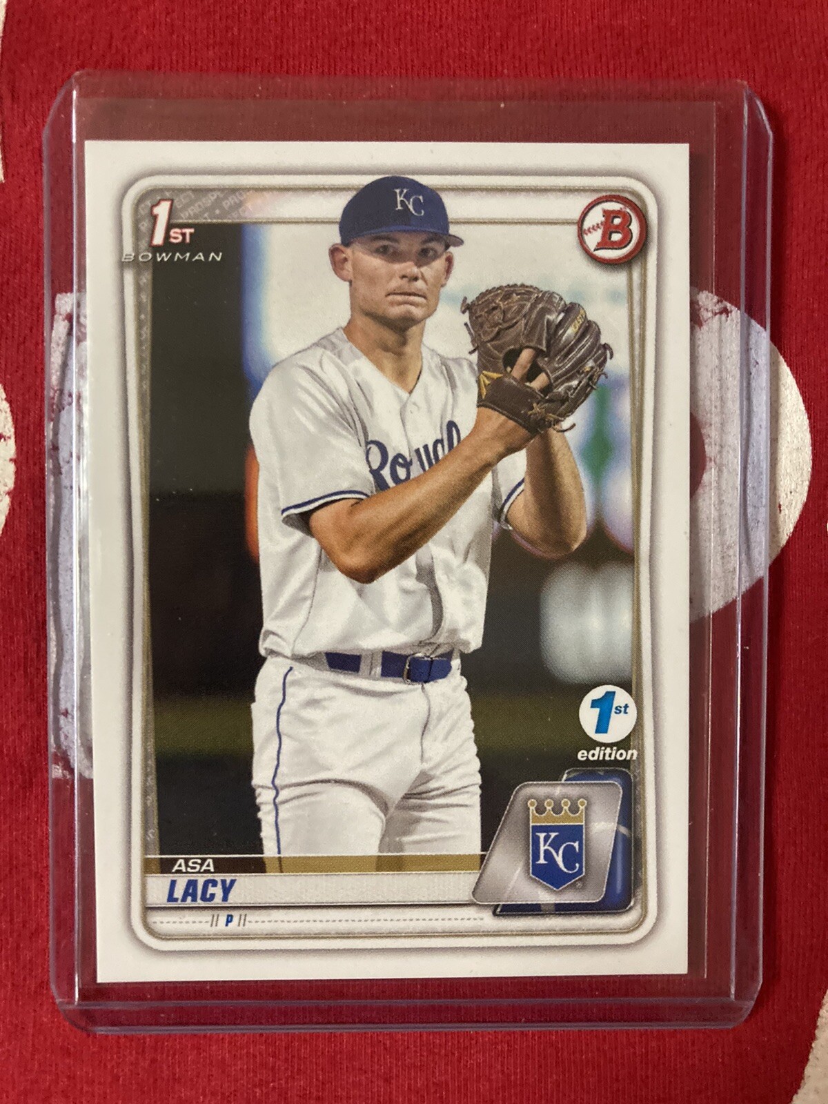 2020 Bowman Draft 1st Edition ASA LACY 1st Bowman mint Royals #BD-88